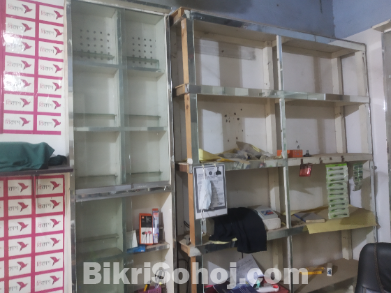 Wall Display Racks 1.5'/3'/7'/8'/9'/10' feet